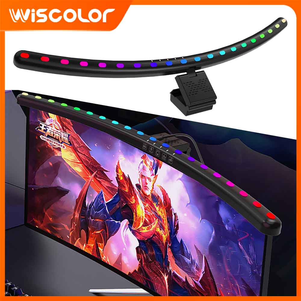 Desk Room Setup - Светодиодная RGB-лампа для монитора с Wi-Fi,