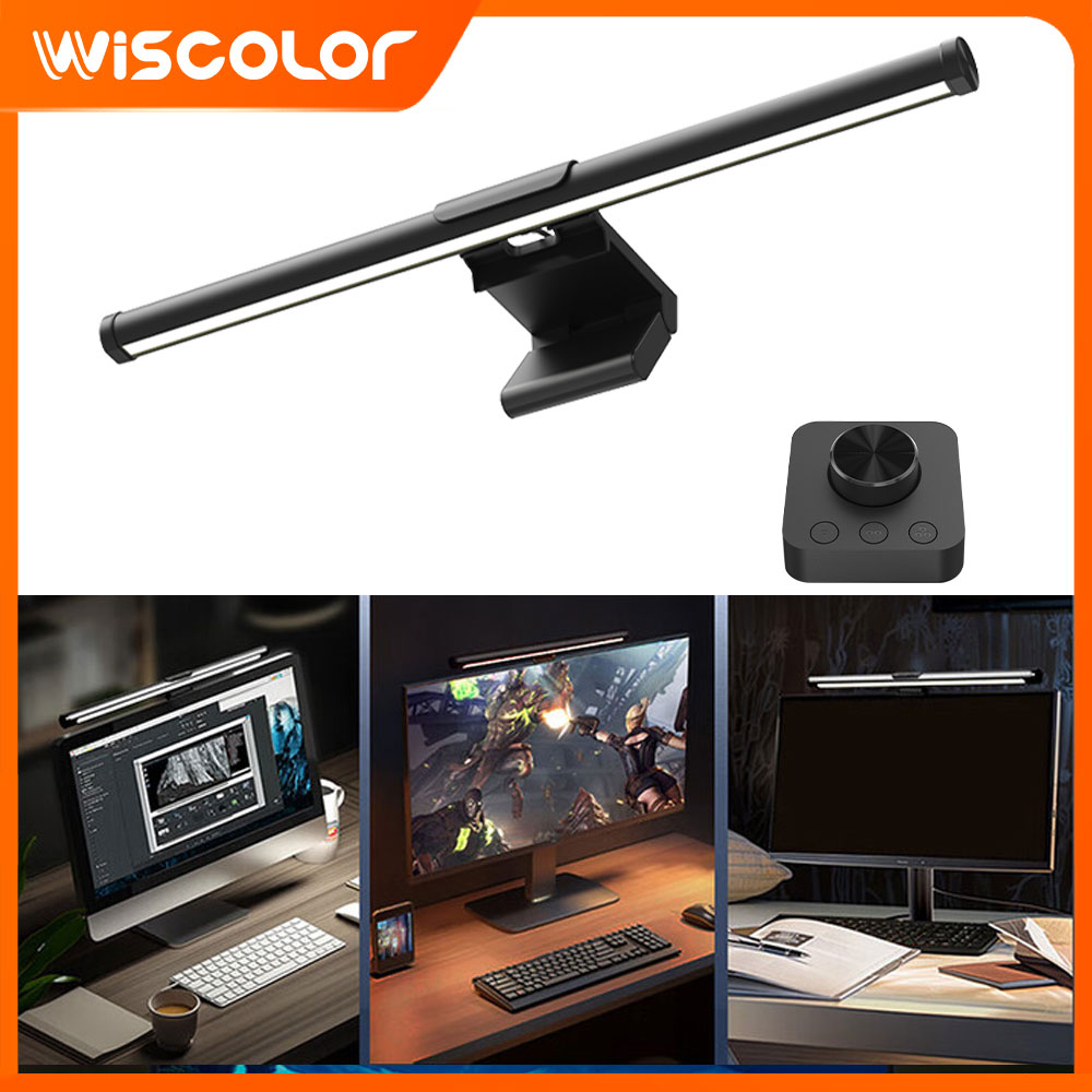 Desk Room Setup - Светодиодная лампа-монитор с регулировкой яркости, RGB-подсветка