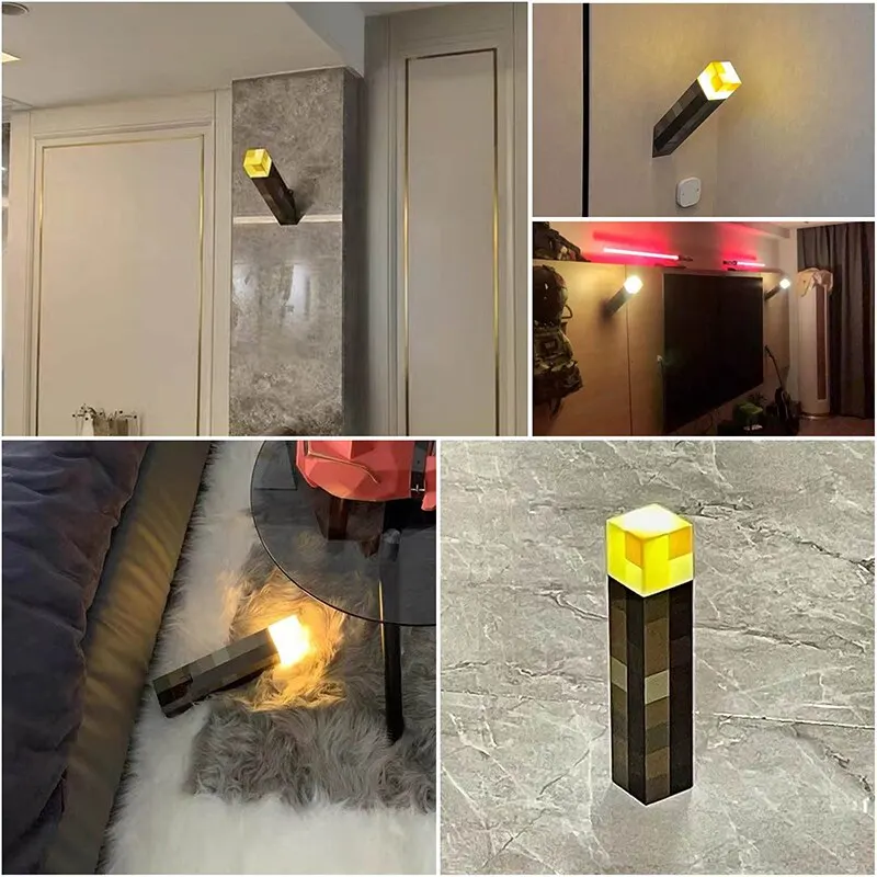 Desk Setup Lamp - Светодиодная лампа-фонарик в форме бутылки, USB-перезаряжаемый
