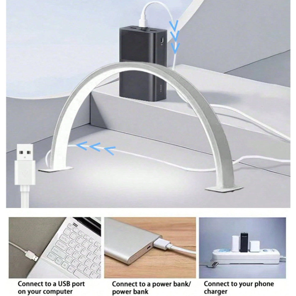 Desk Setup Lamp - Лампа для маникюра 40/66 см, светодиодная