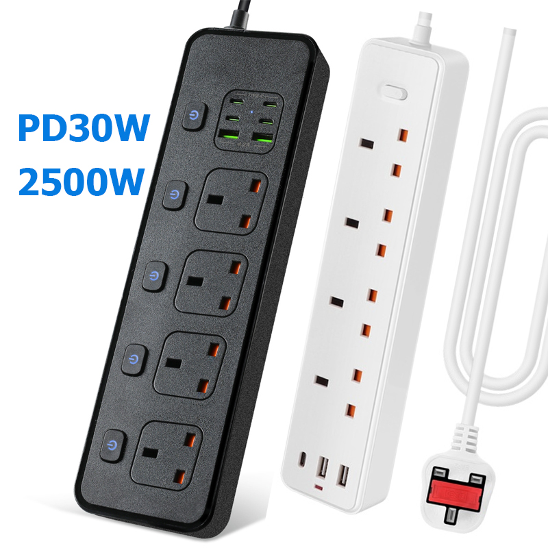 Электрическая розетка с удлини – обзор и цена Power Strip Flat
