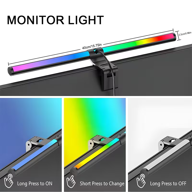 Светодиодная лампа для монитор – обзор и цена Desk Setup Lamp