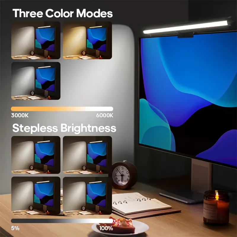 USB LED-лампа для стола, подве – обзор и цена Desk Setup Lamp