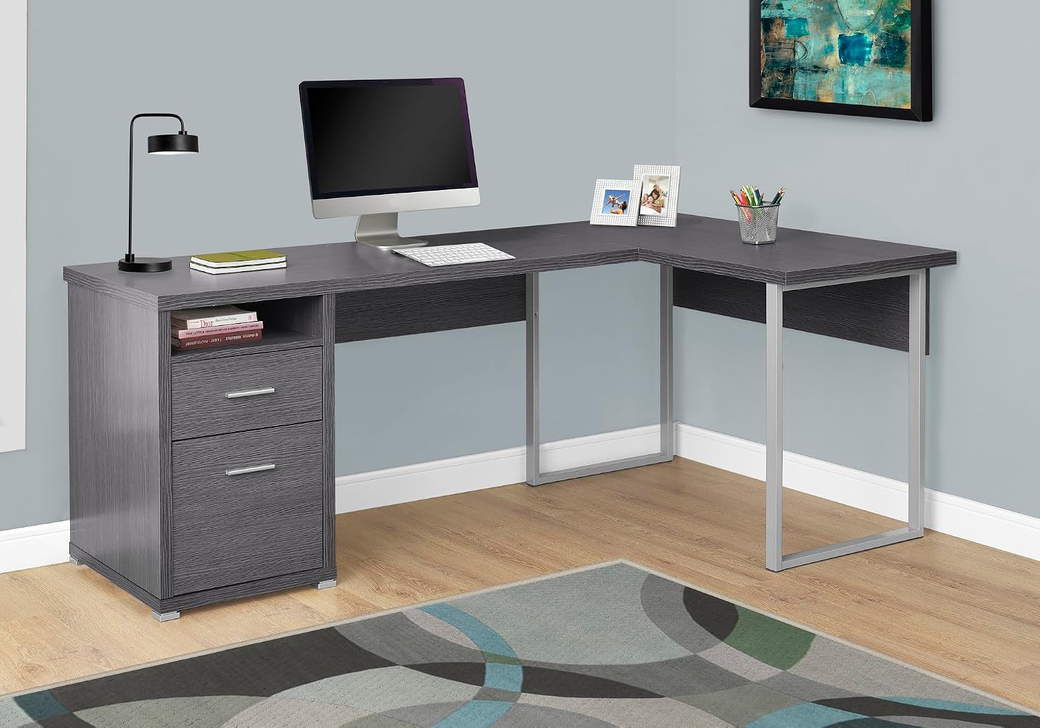 Компьютерный стол I 7257, для  – обзор и цена Work Desk Home Setup