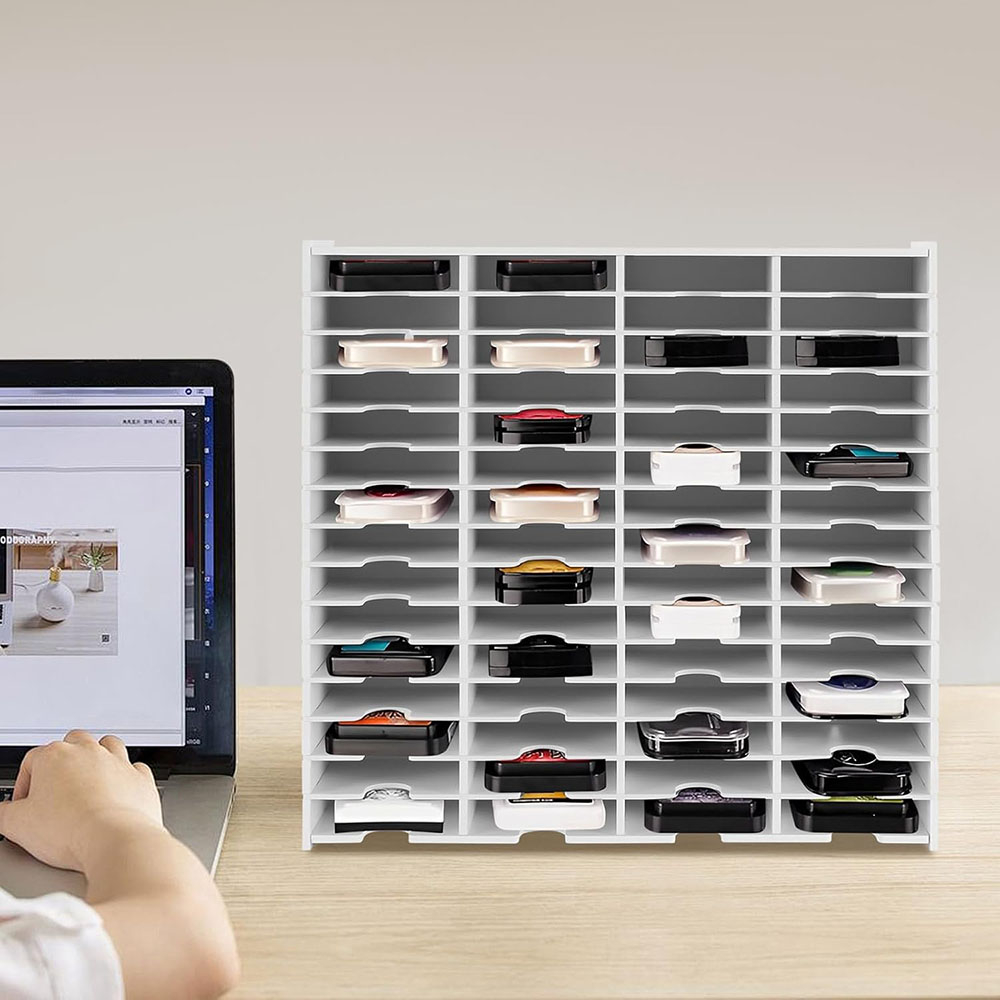 60-слотовая стойка для инструм – обзор и цена Desk Setup Organization