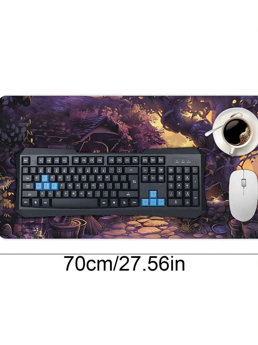 Большой игровой коврик для мыш – обзор и цена Work Desk Home Setup